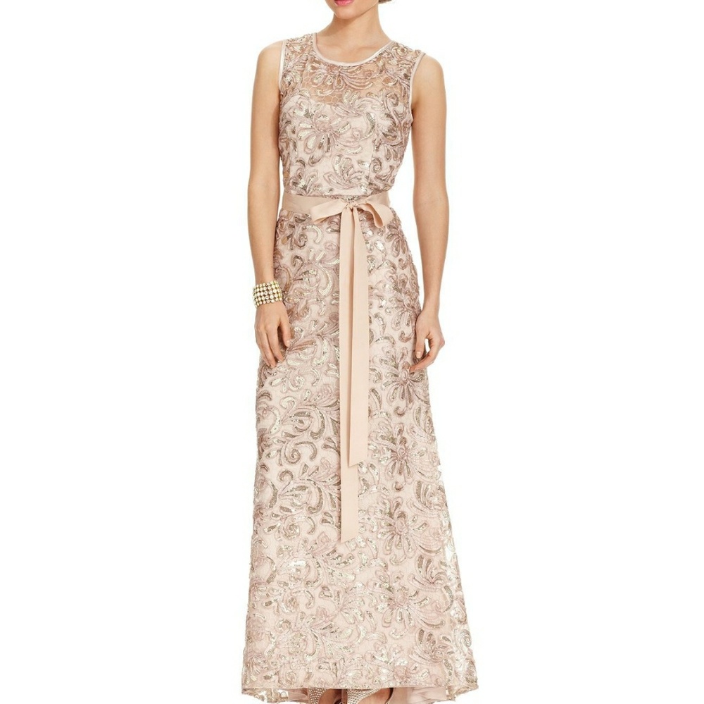 Gold Betsey and Adam gown